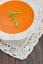 Lentil cream soup Royalty Free Stock Photo