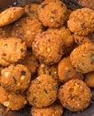 Lentil fritters also known as dal vada, wada or vadai in south east asia