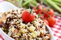 Lentil and rice salad