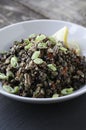 Lentil and Rice Salad Royalty Free Stock Photo