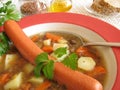 Lentil soup Royalty Free Stock Photo