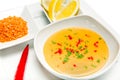 Lentil Soup - Mercimek Corbasi Royalty Free Stock Photo