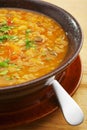 Lentil Vegetable Soup Armenian Royalty Free Stock Photo