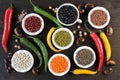 Lentils and beans. Royalty Free Stock Photo