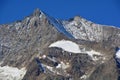 Lenzspitze and Nadelhorn Royalty Free Stock Photo