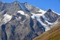 Lenzspitze and Nadelhorn Royalty Free Stock Photo