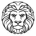 Leo Lion Zodiac Horoscope Sign Royalty Free Stock Photo