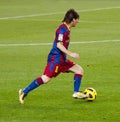 Leo Messi in action Royalty Free Stock Photo