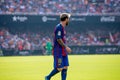 Leo Messi plays at the La Liga match between Valencia CF and FC Barcelona Royalty Free Stock Photo