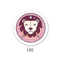 Leo sticker icon