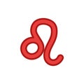 leo symbol design Royalty Free Stock Photo