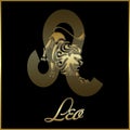 Leo zodiac sign Royalty Free Stock Photo