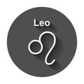 Leo zodiac sign. Royalty Free Stock Photo