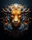 Leo zodiac sign illustration for daily horoscope with unique readings and personalized insights