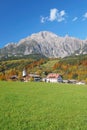 Leogang Valley,SalzburgerLand,Austria Royalty Free Stock Photo