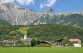 Leogang Valley,Salzburgerland,Austria Royalty Free Stock Photo