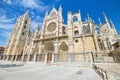 Leon Cathedral, Castilla y Leon, Spain . Royalty Free Stock Photo