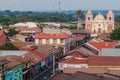 LEON, NICARAGUA - APRIL 25, 2016: El Calvario church in Leon, Nicarag