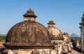 Line of domes on top of Cathedral in Leon, Nicaragua Royalty Free Stock Photo