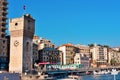 The port of Savona Italy