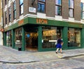 Leon restaurant Soho exterior street view, London, UK