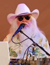 Leon Russell - head-on celebrity shot Rock & Roll!