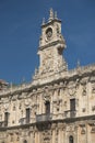 Leon Spain: San Marcos palace Royalty Free Stock Photo