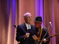 Leonard Cohen - Florence 2010 Royalty Free Stock Photo
