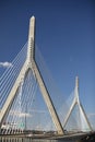 Leonard P. Zakim Bunker Hill Bridge in Boston Massachusetts USA