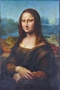 Leonardo da Vinci, Mona Lisa, La Gioconda, Louvre, Paris, France. Royalty Free Stock Photo