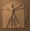 Leonardo Da Vinci's Vitruvian Man, Quadratus