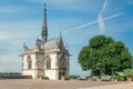 Chapel of Saint Hubert, castle of Amboise, France, burial place Leonardo da Vinci