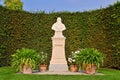 Leonardo de Vinci monument near by Chateau Amboise France