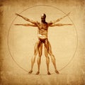 Leonardo's Vitruvian Man