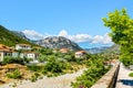 The Leonidio town in Peloponnese Royalty Free Stock Photo