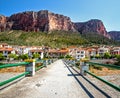 The Leonidio town in Peloponnese Royalty Free Stock Photo