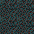 Funky Leopard Print Seamless Pattern