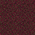 Funky Leopard Print Seamless Pattern