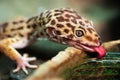 Leopard gecko (Eublepharis macularius)