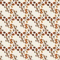 Leopard groovie pattern Royalty Free Stock Photo