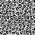 Leopard pattern texture repeating seamless design, vector illustration background animal spot Royalty Free Stock Photo