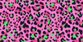 Leopard pattern texture repeating seamless color. Royalty Free Stock Photo