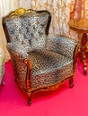 Leopard Print Armchair