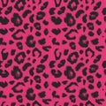 Leopard print pattern. Repeating seamless vector animal background Royalty Free Stock Photo