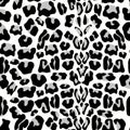 Leopard seamless pattern. Animal print. pattern with leopard fur texture. Repeating leopard fur background for textile design, wra Royalty Free Stock Photo