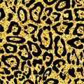 Leopard seamless pattern. Animal print.