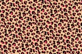 Leopard seamless pattern background. Animal concept style