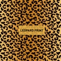 Leopard seamless pattern design, cheetah seamless vector illustration background, Leopard print - Vector Royalty Free Stock Photo