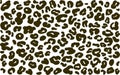 Leopard seamless svg pattern design vector illustration