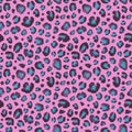 Leopard skin fantasy background Royalty Free Stock Photo